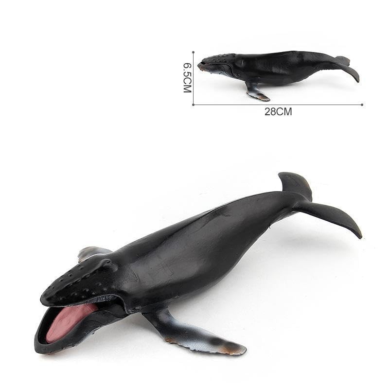 Cat Jin Mountain Humpback Whale Sea Life Figure Model Miniature