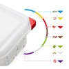 araven, 03034, Airtight Food Container, 10.5 Quart, BPA Free