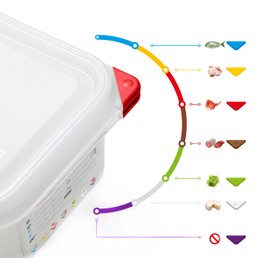 araven, 03034, Airtight Food Container, 10.5 Quart, BPA Free