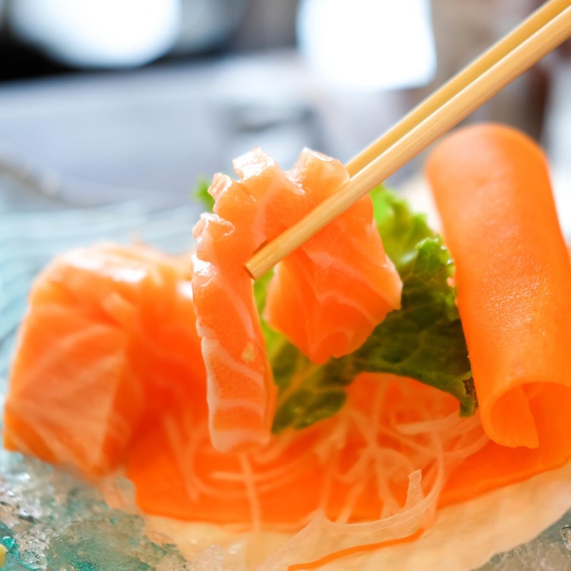 HEXIANG - Bambus Essstäbchen, Rot (23cm), (1 X 100 PCS)