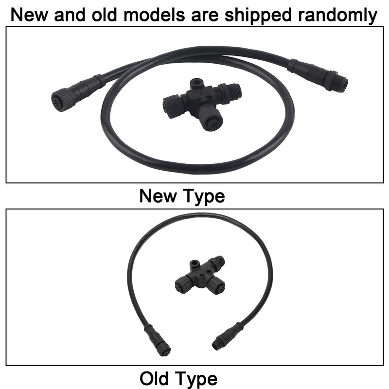 For NMEA 2000 Drop Backbone Cable with T‑Connector 5 Pin