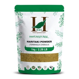 H&C HERBAL INGREDIENTS EXPERT H&C Natrliches Haritaki-Pulver (Terminalia Chebula) C 1Kg | fr gute Verdauung