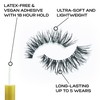Eylure Naturals False Lashes, Style No. 003, Reusable, Adhesive Included,