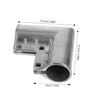 Operitacx Fence Hardware Set Chain Link Gate Kit Elbow Corners