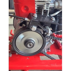 4" Centrifugal Clutch Band Brake Kit for Predator Clinton Tecumseh Minibike and Go Kart for GX160, GX200, GX390 Engines