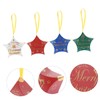 CORHAD 12pcs Christmas Candy Boxes Tree Patterns Festive Wrapping for
