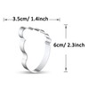 WJSYSHOP Footprint Feet Cookie Cutter