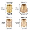 TopHomer 2Pcs Hex Reducing Nipple, DN20 3/4" Male Thread Pipe