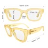 LONDON MOLE® Vegas reading glasses | Cool oversized square/rectangular/trapezoidal shaped