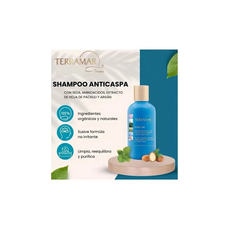 Shampoo Antimicotico Anticaspa Descamacion Terramar /sar
