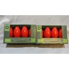Unbranded 2 packs of 4 Ceramic RED C9 Light Bulbs