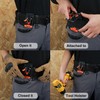 MELOTOGH 3 Pack Quick Release Belt Clip for Pouch,Drill Holster,Easily