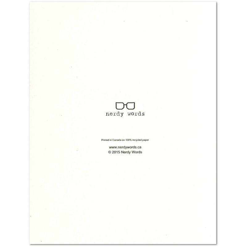 Planet Pluto Valentine's Day Card (4.25" X 5.5") by Nerdy