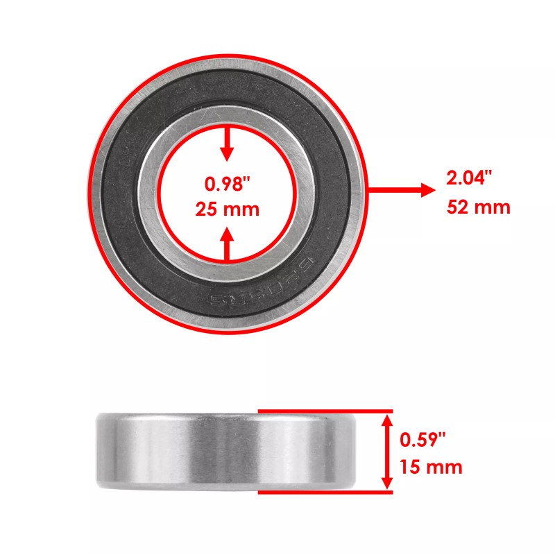 Caltric Spindle Shafts for Exmark Radius Vantage S X Series