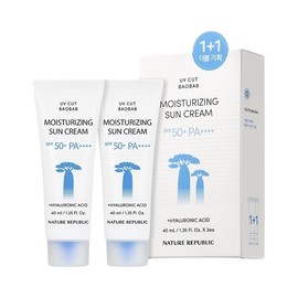 Nature Republic [1 +1] Nature Republic UV Cut Baobab Moisture Sunscreen / [1 +1] 네이처리퍼블릭 유브이컷 바오밥 수분 선크림