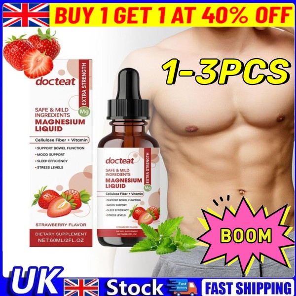 Suplemento de malato de citrato de glicinato de magnesio gotas