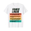 Gamer Logic Computer PC Controller Gamer Humour T-Shirt