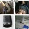 AllBright Straight Pipe Flange Duct Connector Hose Flange Exhaust Duct