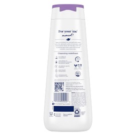Dove Body Wash Relax Lavender Oil & Chamomile for 24hr Lotion-Soft Skin Moisturizing Skin Cleanser with No Sulfates No Parabens 20 oz