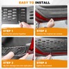 CALBEAU Metal Front Door Pocket Storage Box Compatible with Jeep