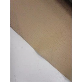 Unbranded ULTRA LEATHER UPHOLSTERY FABRIC TAN / GOLD 55 3/4" X 1 YARD (3 FEET) MARINE BOAT