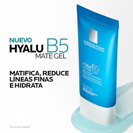 La Roche-Posay Hyalu B5 Mate Gel, Reduce Líneas Finas y Controla el Brillo, con Ácido Hialurónico, Vitamina B5 y Ácido Salicílico, 40ml