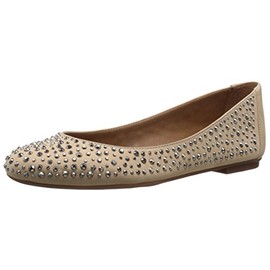 French Sole FS/NY Women's Quench Ballet Flat, Desert Nubuck, 6.5 M US