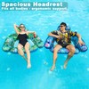 FindUWill 2 Pack Large Pool Chair Floats, Inflatable Pool Floats