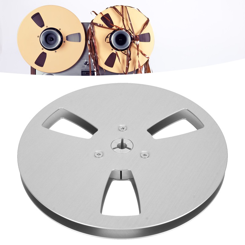 1/4 7 Inch Empty Tape Reel 3 Holes Wind Resistance