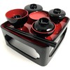 Buddhist Cuisine 6.5-Inch (5.5-Shaku) Tableware 7-Piece Set Shojin Ryori Buddhist