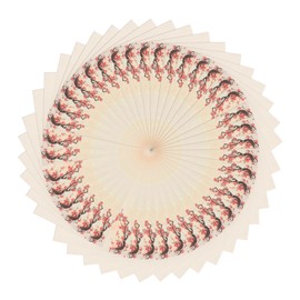 jojofuny 80 Sheets Vintage Style Writing Paper Pack of Portable Letter Paper with Unique Retro Design for Invitations and Personal Messages Texture for Smooth Writing