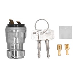 Universal Key Ignition Switch Stainless Steel Cross 2 Gears Key Ignition Switch for Forklift