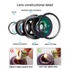 HD 720P Night Vision Car License Plate Backup Camera Waterproof