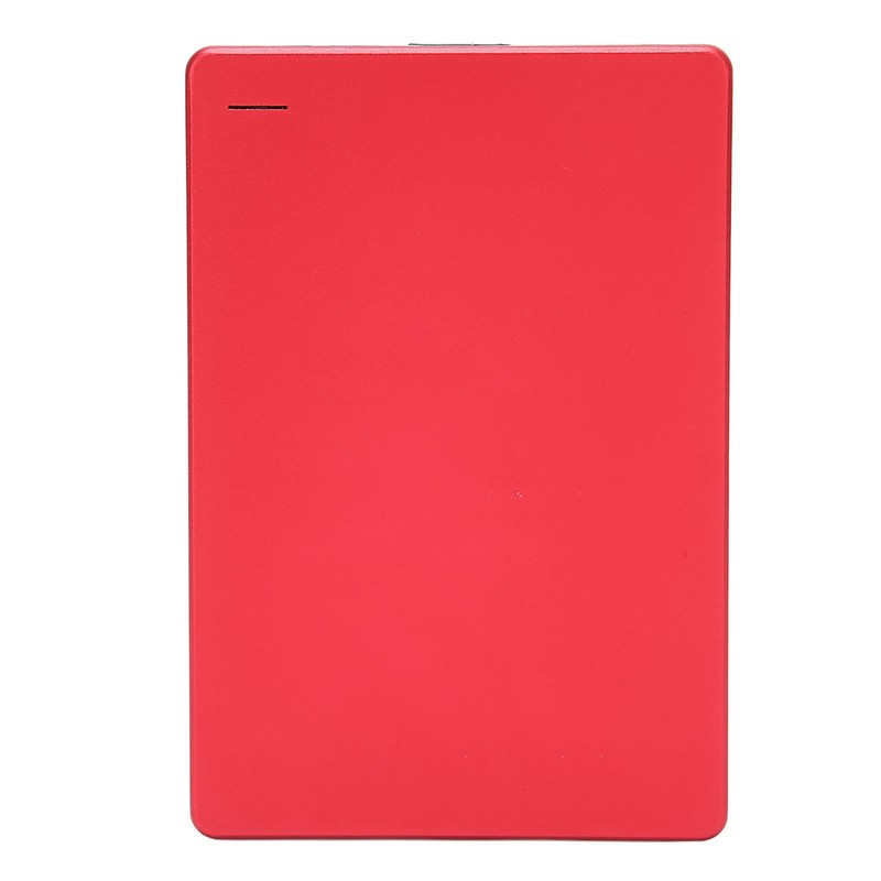 2.5in Red External HDD 6Gbps Transmission Portable External HDD Aluminum