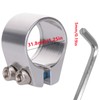 Bicycle Seatpost Clamp, Heavy Duty Double Seat Post Collar with