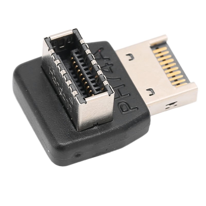 USB3.1 TYPE-E Adapter, 90 Degree Arc Computer Motherboard USB3.1 TYPE-E