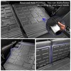 Rongtaod Cargo Mat Compatible with 2019-2023 Jeep Cherokee Cargo Liner
