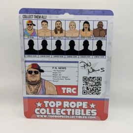 Top Rope Collectibles PN News MOC Galoob Style Figure Black Singlet