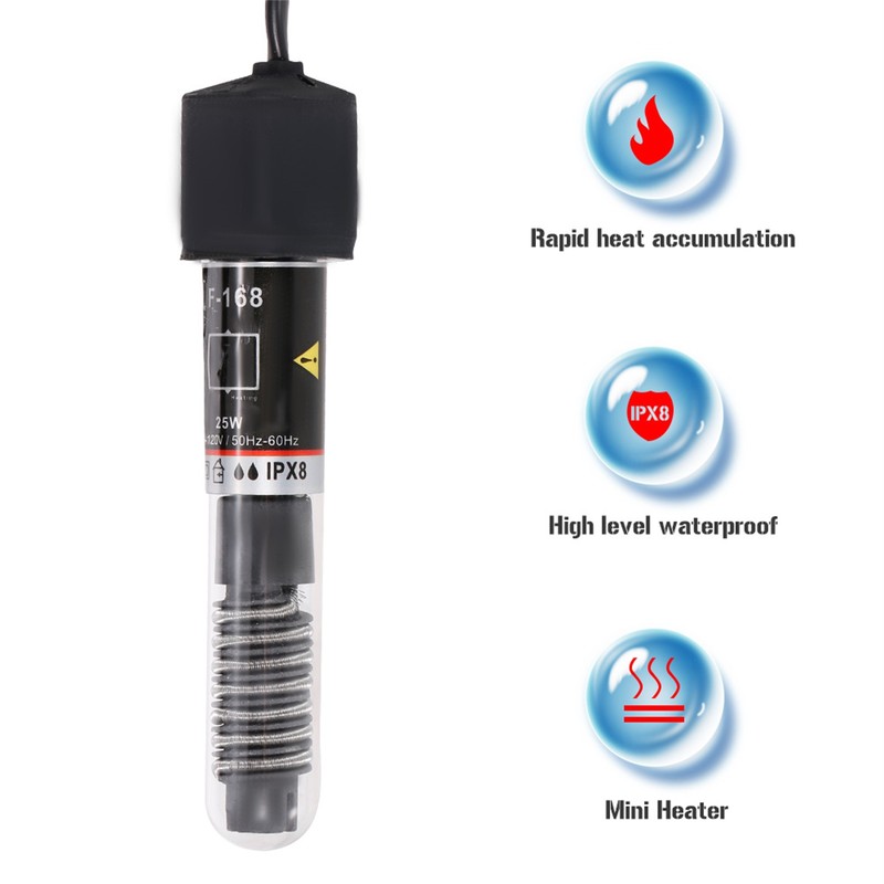 Mini Aquarium Heater Submersible Auto Thermostat Heater Fish Tank Water