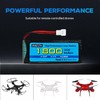AMZZN 3.7V 1800mAh 30C Lipo Battery with Molex Plug and