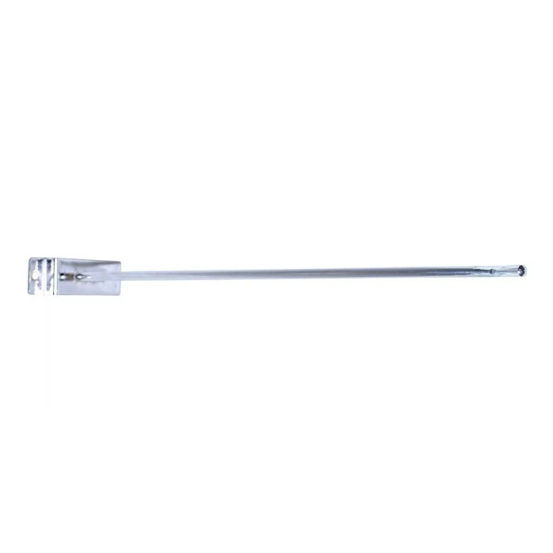 Exhivit Gancho Blister Cromo P/panel Ranurado 12 Pzs De 30
