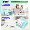 Miouca Label Maker Machine with Tape - Mini Sticker Printer