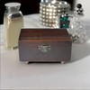 Antique Embossing Latch Haspe Verschluss Lock Holz Case Hasp Latch
