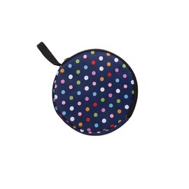 tone TC-29 Neck Cool Pouch, Cooling Pouch, POUCH Case, Cool, Ring, Storage, Heatstroke Prevention Goods, Neck Cooling, Cold Storage Case (Dot Navy)