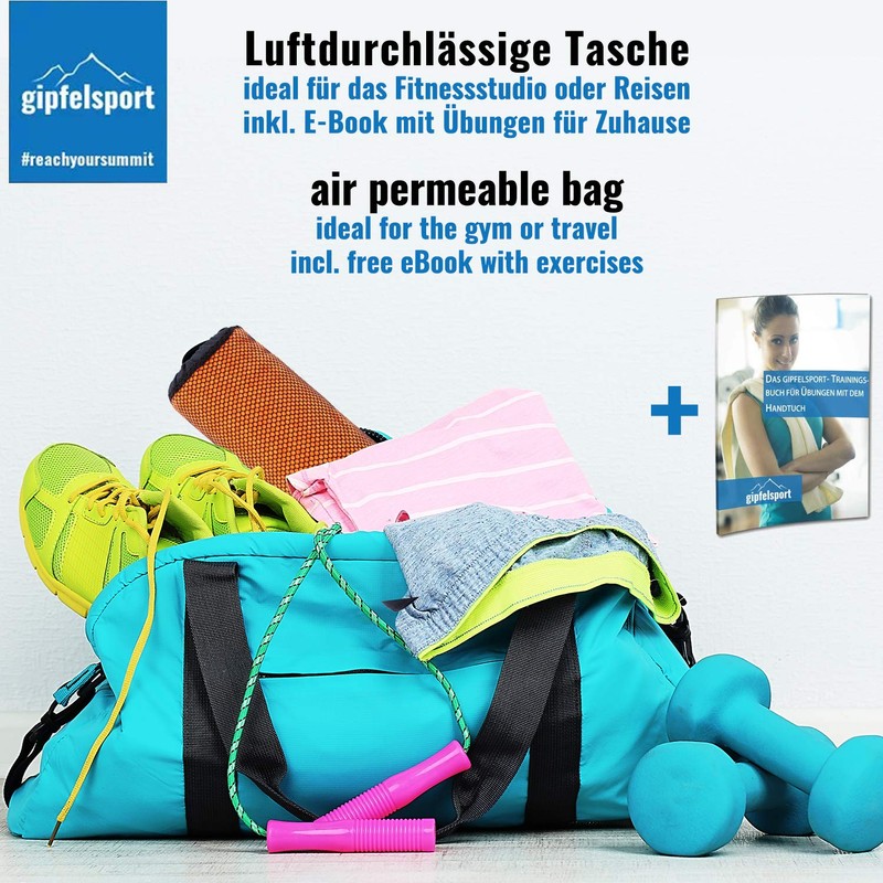 gipfelsport Microfibre Towel orange 1x L(140x70cm)