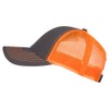 e4Hats.com Heavy Cotton Twill Trucker with Neon Mesh Cap -