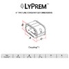 LyPrem PVC Line Cover Kit Parts Accessories for Ductless Mini
