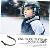 Kisangel 5sets Hockey Helmet Chin Strap Replacement Safety Strap for