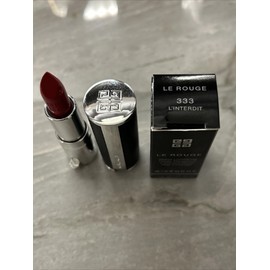 Givenchy Le Rouge Luminous Matte Red 333 L'Interdit Lipstick 1.5g Travel Size