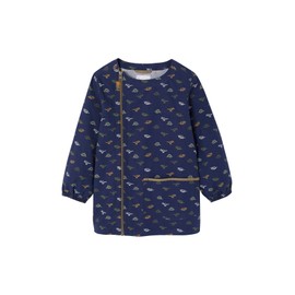 Vertbaudet Jungen Malkittel DINOSAURIER indigo-blau 98/104